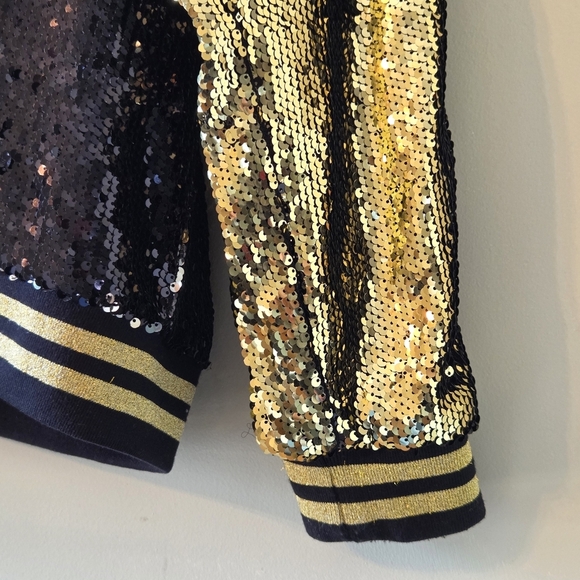 Forever21 Rare Vintage Style Unisex Sequin Boho Casual Festival Jacket Sz Large - Picture 11 of 13